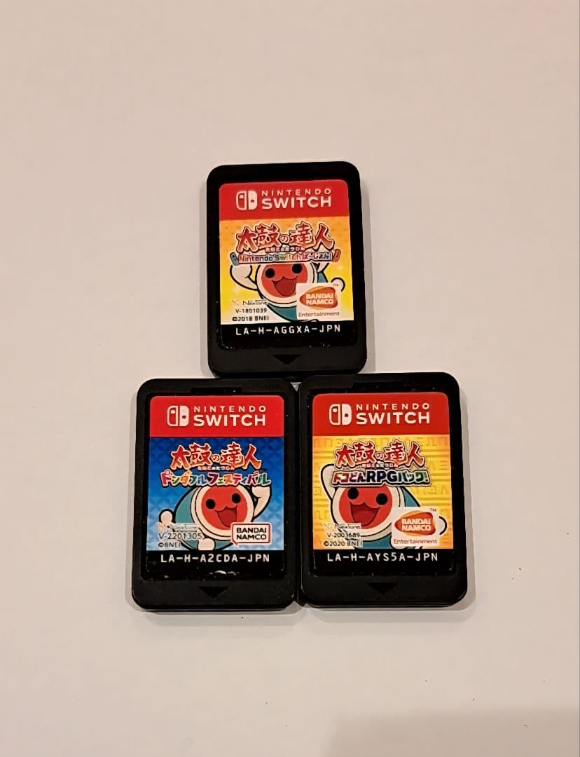 Nintendo Switch　ソフト 　太鼓の達人　シリーズ3本セット