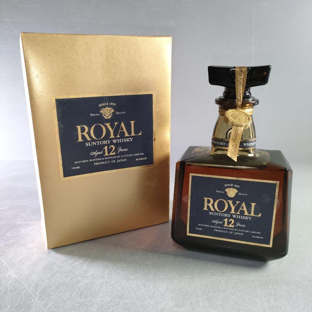 A1153-4/サントリーウイスキー ローヤル12年/ブルーラベル/