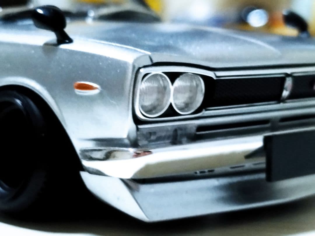 アオシマSKYLINE ハコスカ 2000GT-R KPGC10