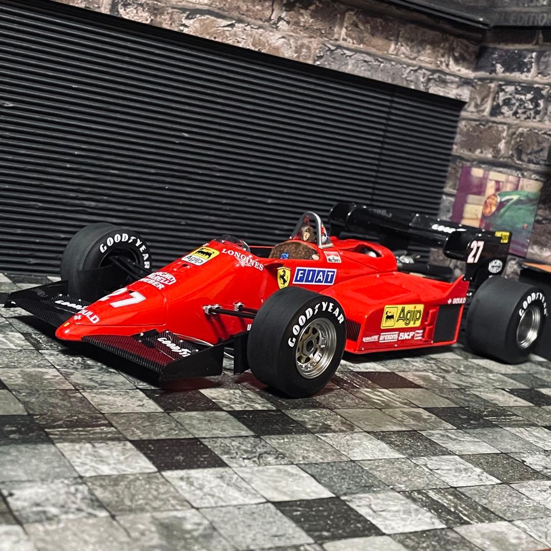 カスタム品 1/18 GP replicas フェラーリ 126C4M 1984