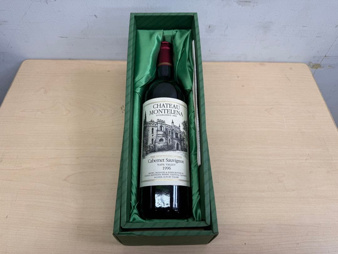 TG238☆未開栓品☆シャトー・モンテレーナ☆1996☆エステート☆古酒☆ワイン