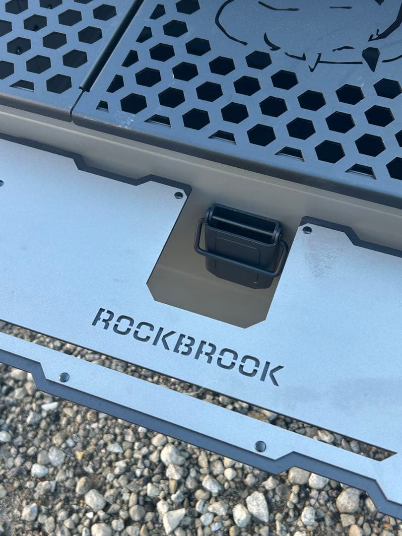 ROCKBROOK RB-BX-1025 アウトドアテーブル　アルミコンテナ