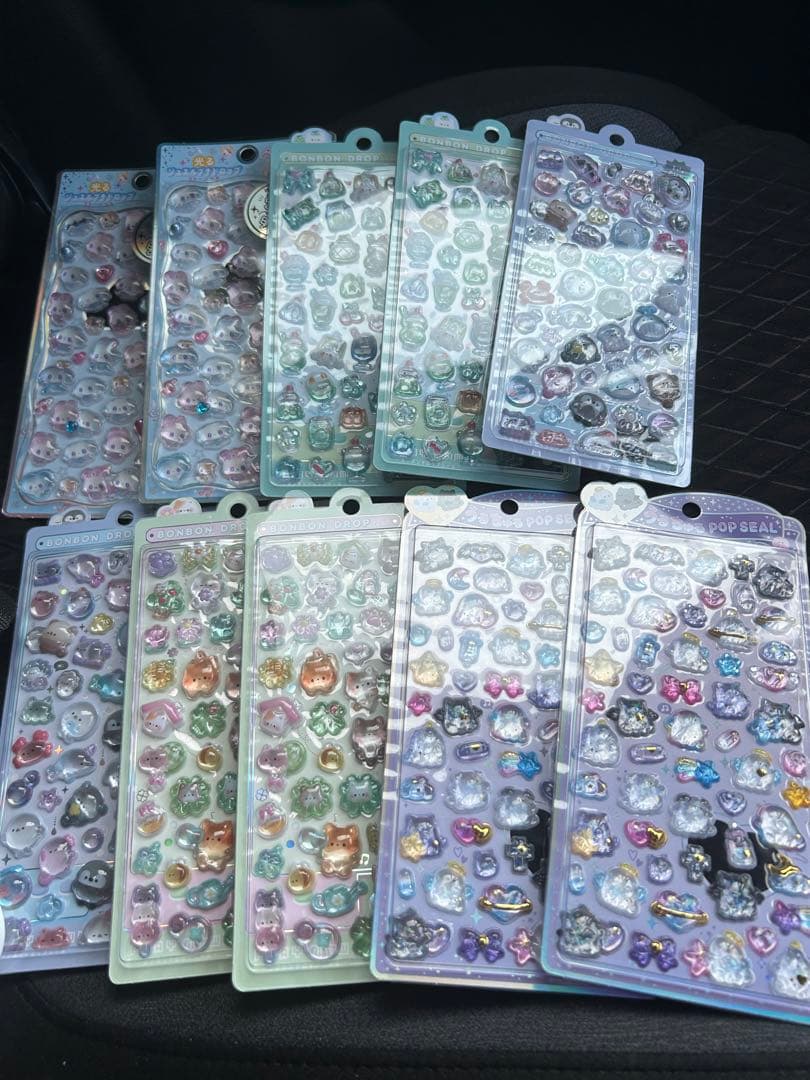 正規品　ボンボンドロップシール　うるちゅるPOP sealジュエルプチドロップ