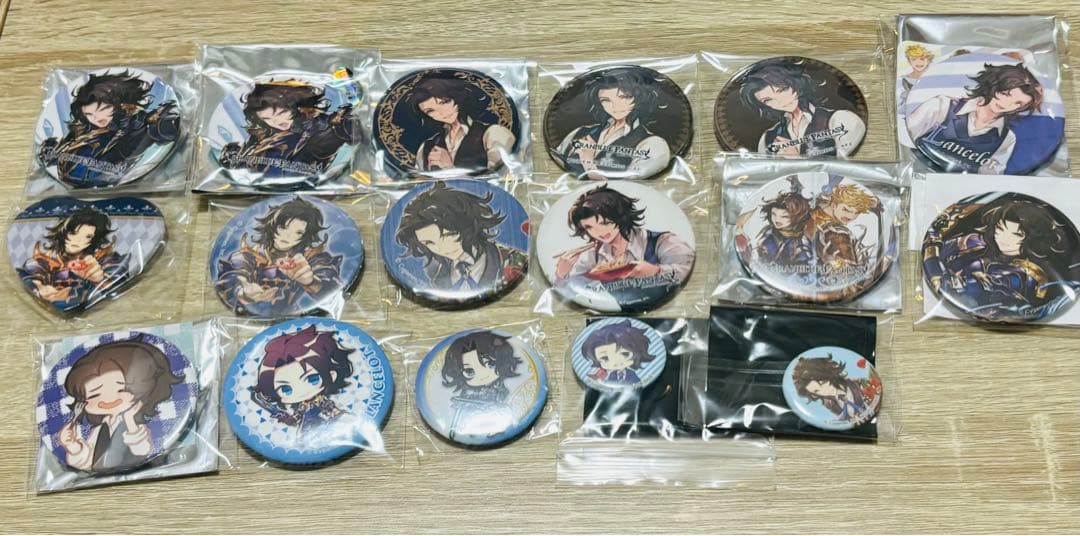 グラブル　ランスロット　缶バッジ　セット