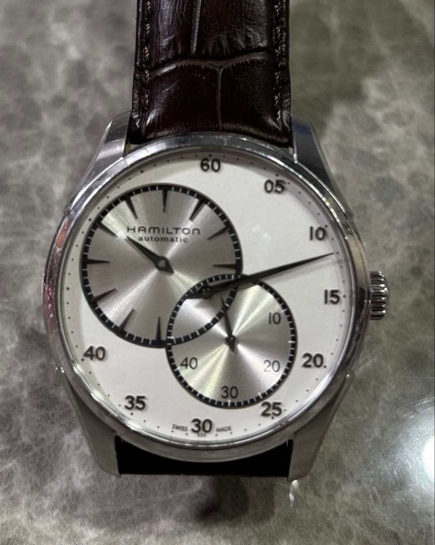 スマイリーn ハミルトン　ジャズマスター　レギュレータ　自動巻き