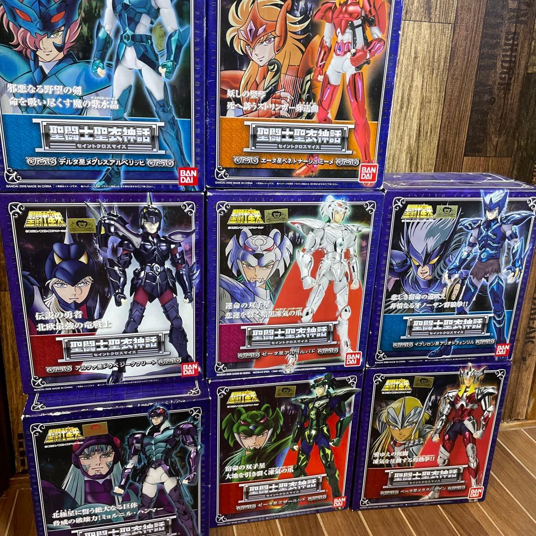 聖闘士聖衣神話　アスガルド編8体セット　 専用台座8個