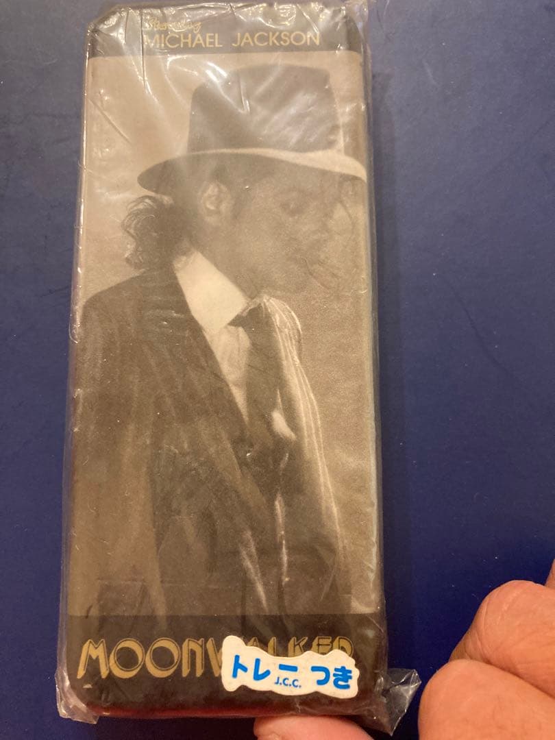 マイケルジャクソン缶ペンケースムーンウォーカー