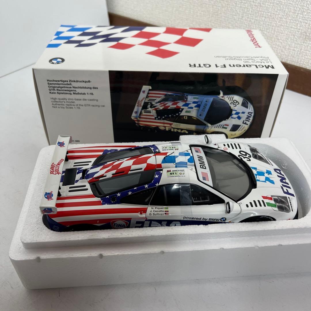 希少　特注品　1/18 マクラーレン F1 GTR ミニチャンプス ルマン