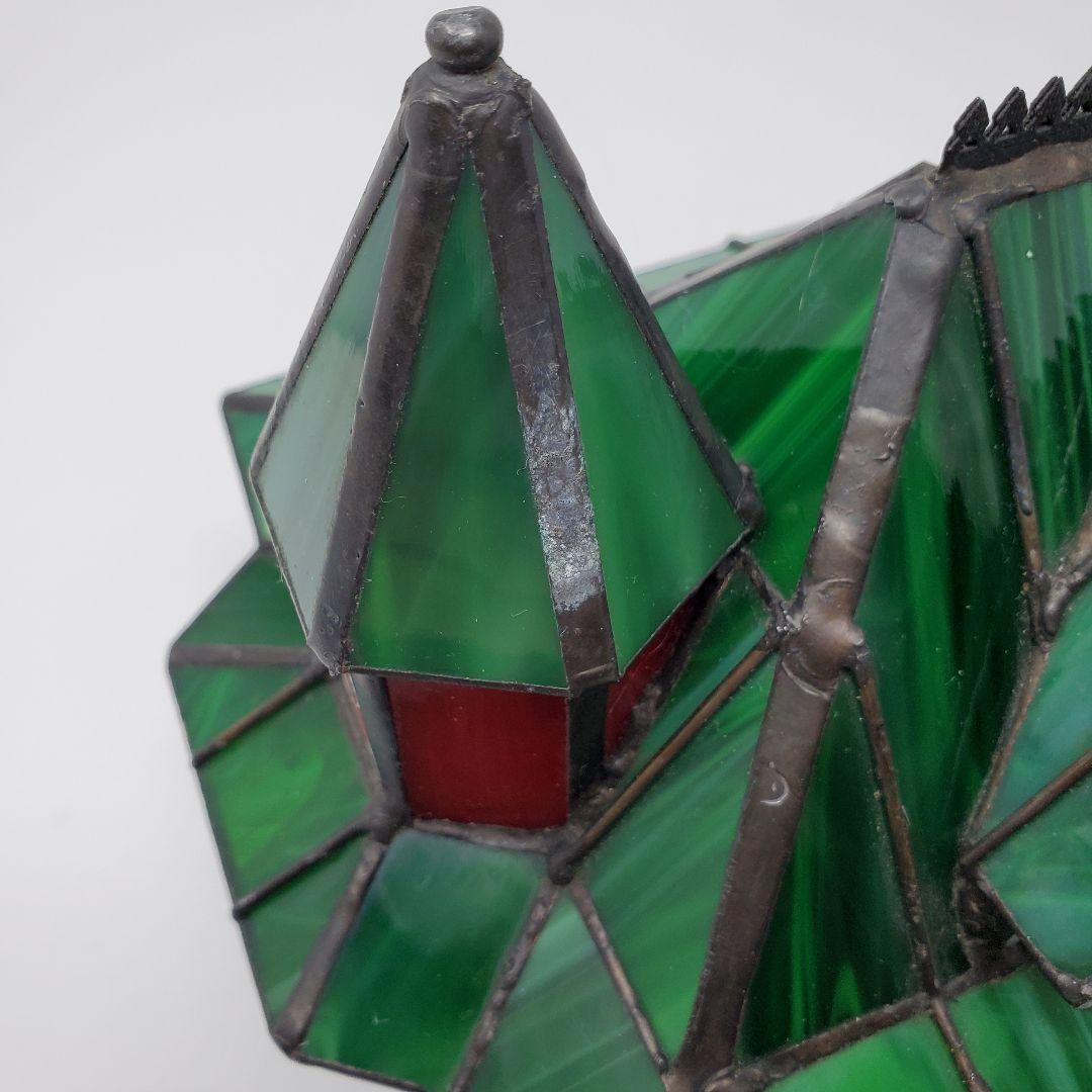 コカ・コーラ ステンドグラス ジオラマライト【トレインステーション】