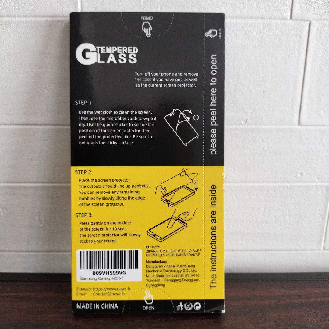 【使用3ヶ月】Samsung Galaxy S22 本体＆新品フィルムセット