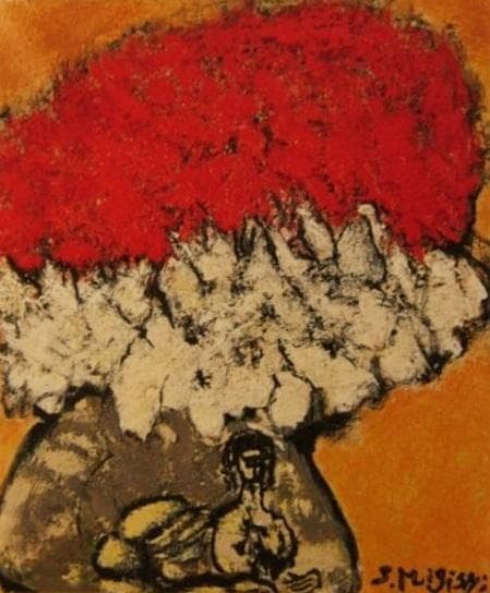 三岸節子、「花　ヴェロンにて」、厳選、希少画集・額装画、人気作品、新品高級額