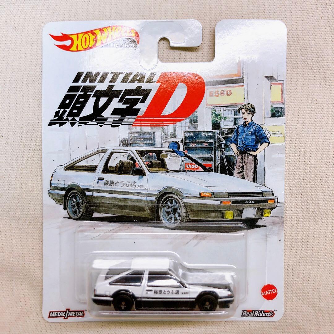 ホットウィール 頭文字D AE86 ミニカー 新装版 全巻購入特典