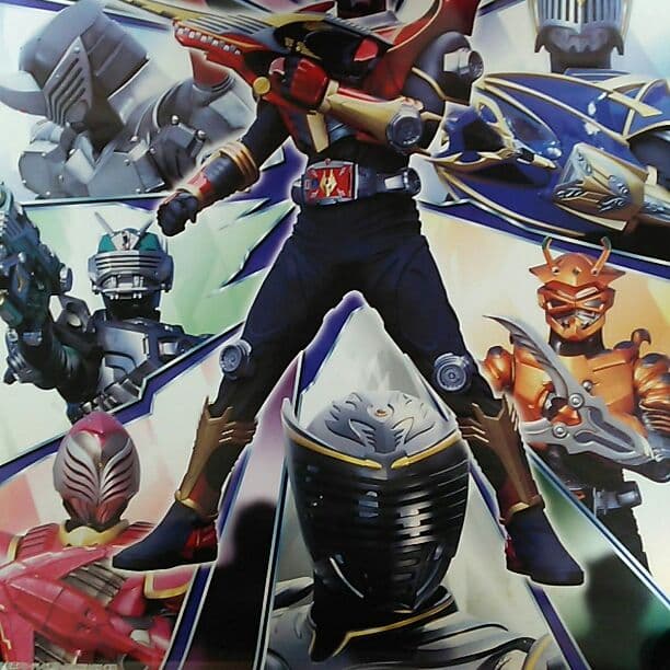 「仮面ライダー龍騎」Ｂ２サイズポスター②（非売品・当時モノ・新品）