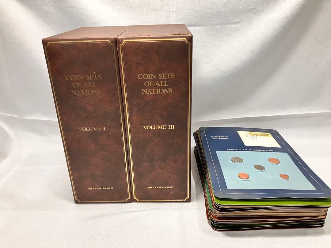 フランクリンミント社 世界の国々の 記念通貨 Ⅰ Ⅲ バラ