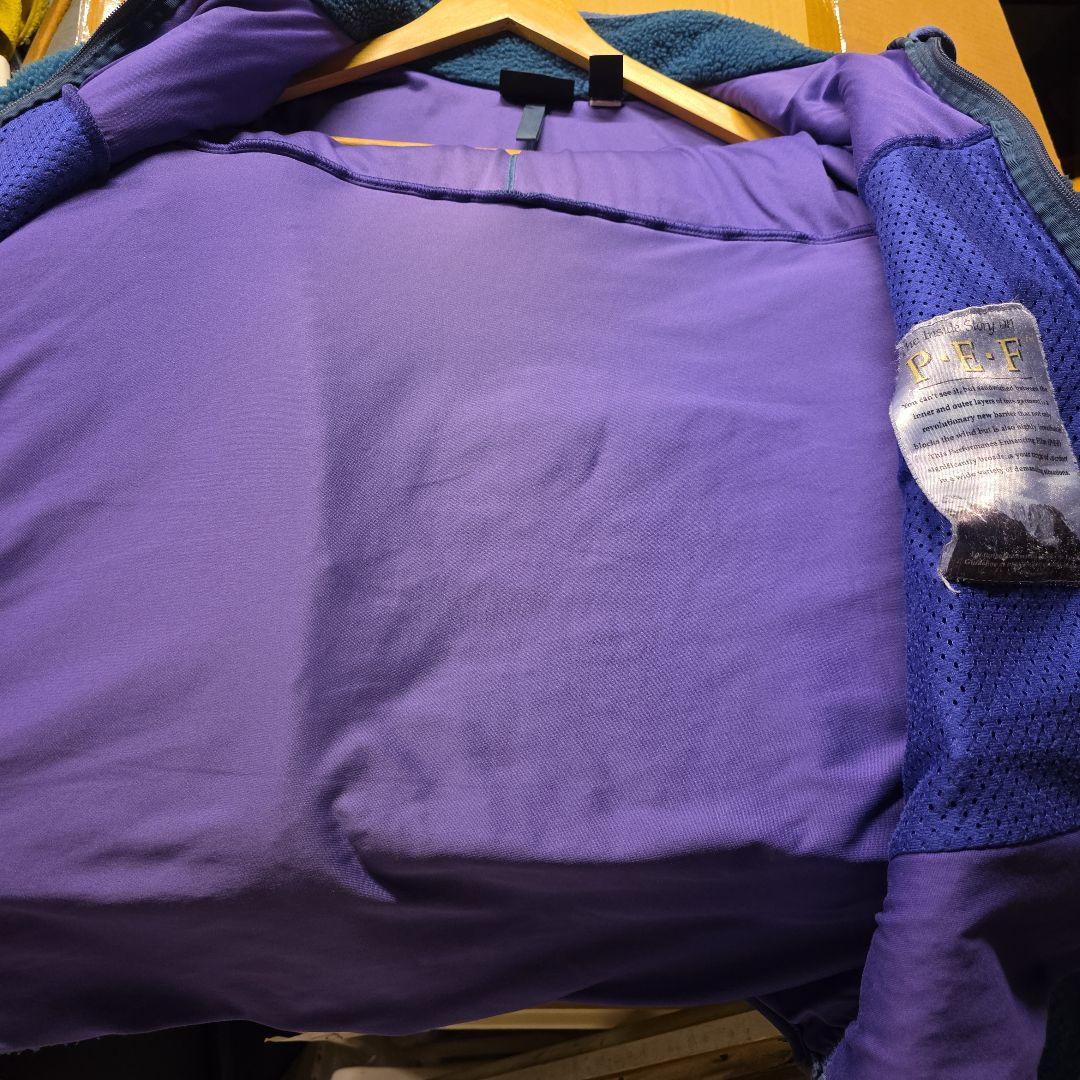 1990s USA製　パタゴニア　雪無し PEFライナー　レトロX ジャケット