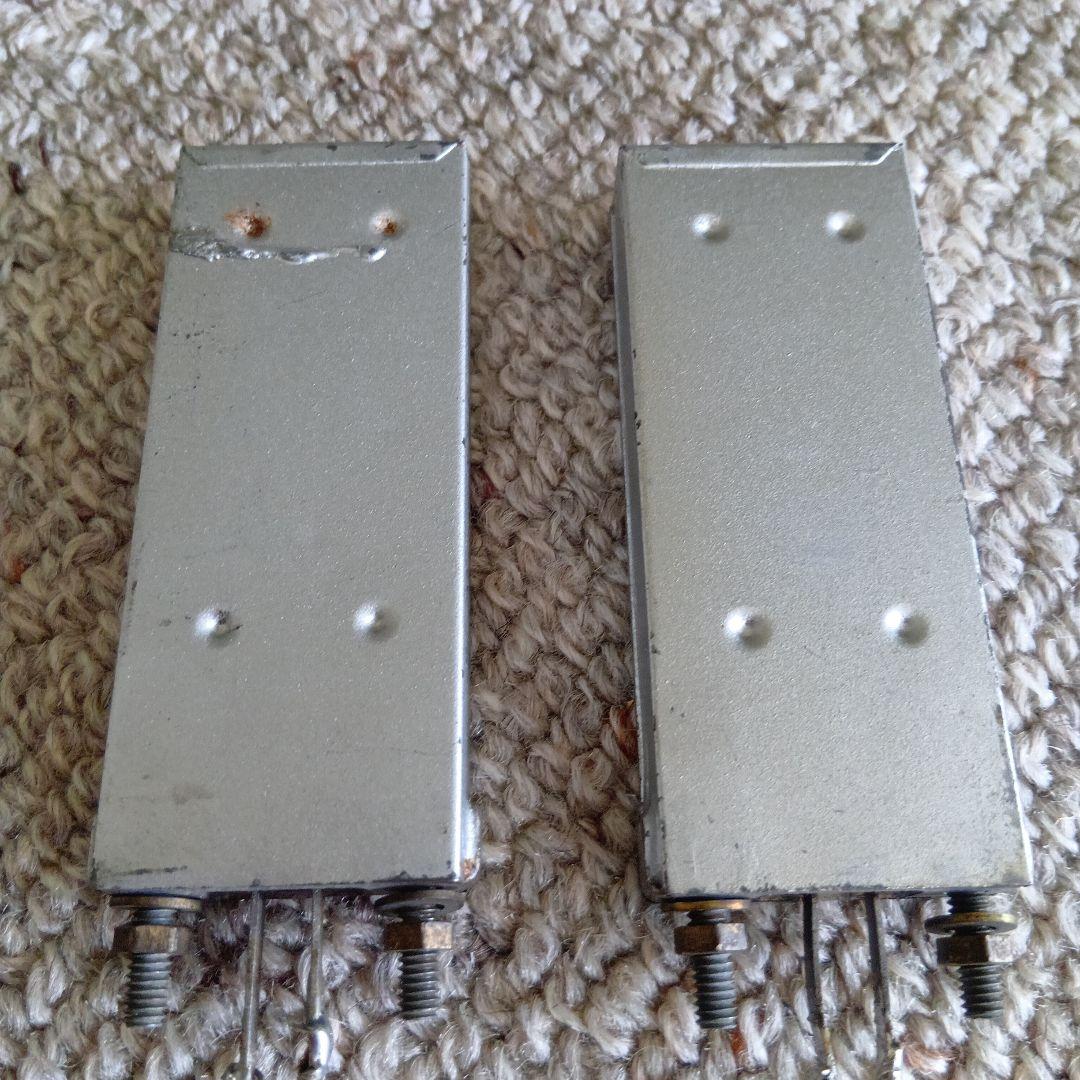 WESTERN ELCTRIC 141A コンデンサー　銀２本