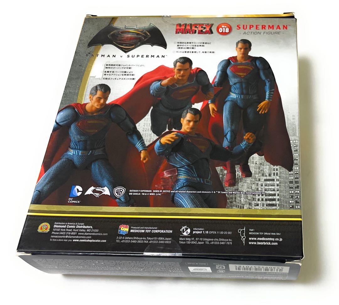 MAFEX SUPERMAN バットマン vs スーパーマン ジャスティスの誕生