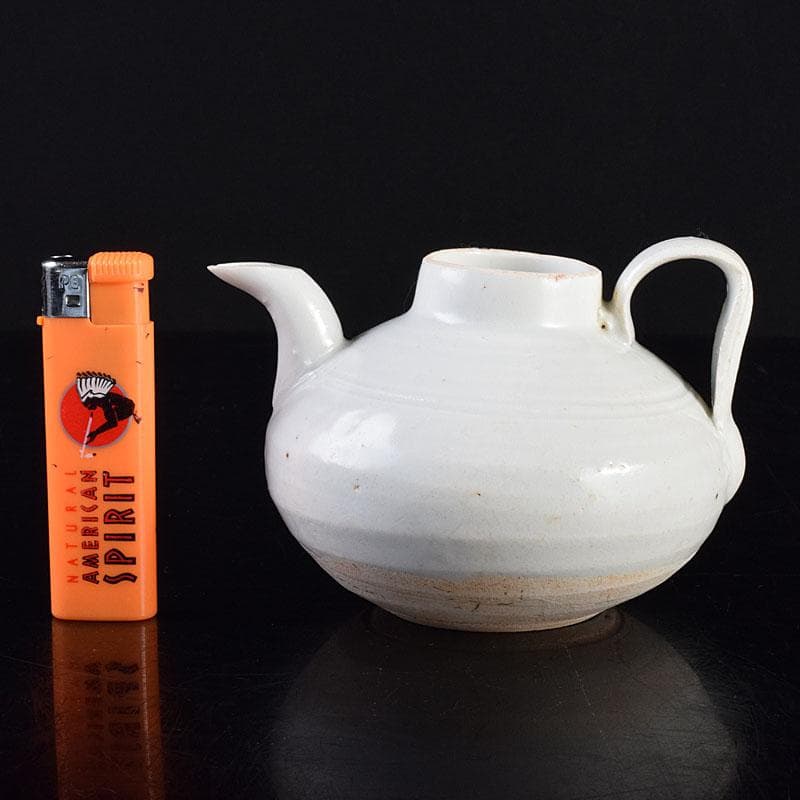 中国　定窯　白磁　水注瓶　水滴　C　6926