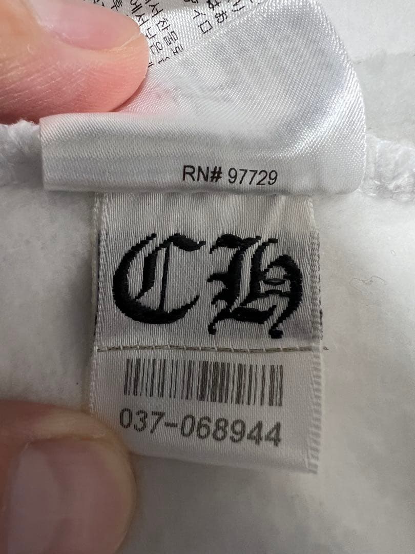 クロムハーツ アメリカ限定 フーディ パーカー　新品‼️ Ｌ