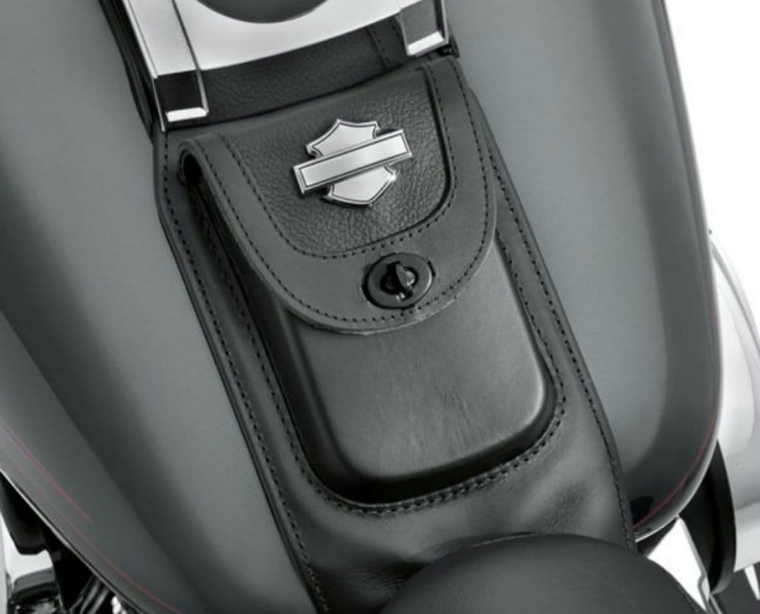 ハーレー 純正 プレミアム タンク パネル ポーチ ヘリテイジ 91135-09