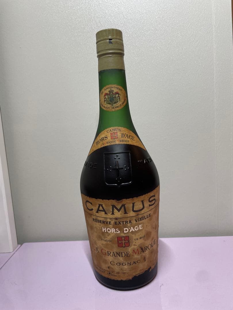 【未開栓】CAMUS カミュ コニャック ヴィンテージ 王室御用達 古酒