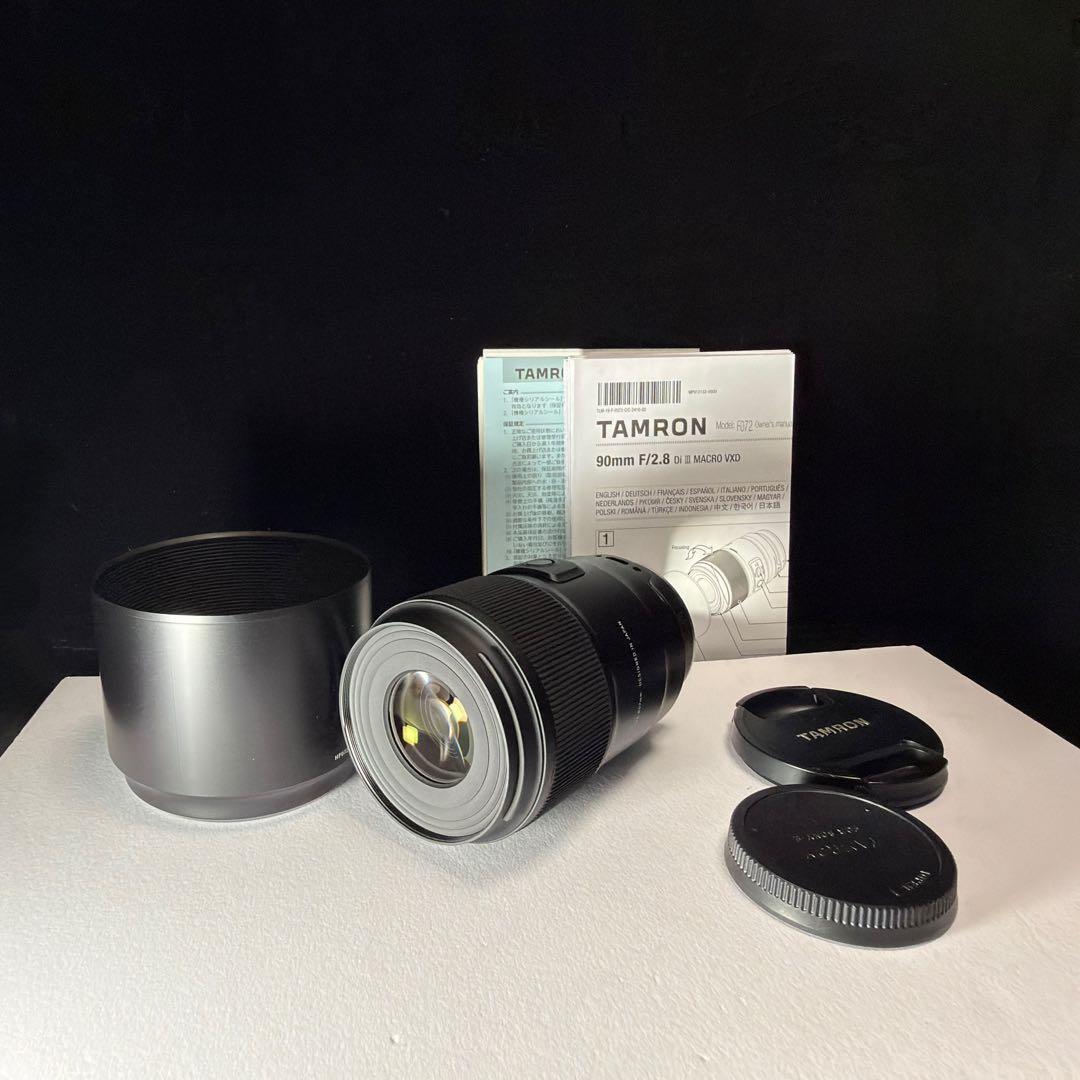 タムロン 90mm F2.8 Di III MACRO VXD ソニーE用