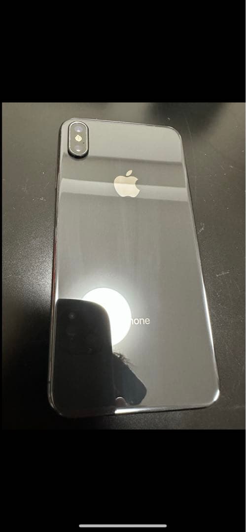 アイホン Apple iPhone XS max256GBスペースグレー 本体