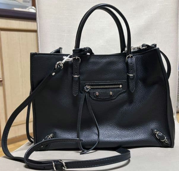 noa　バレンシアガ　ペーパーミニ　ブラック