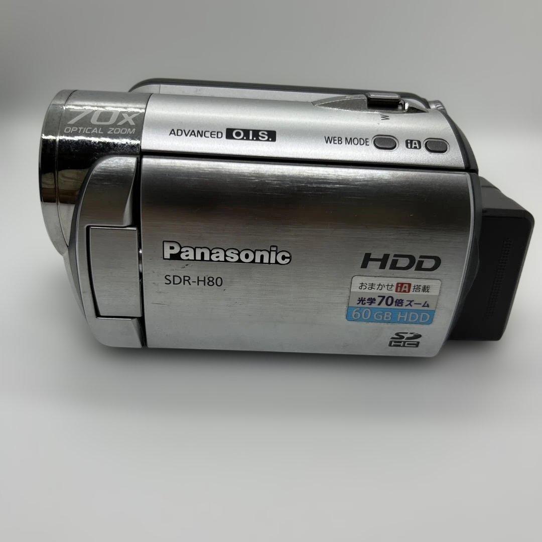 Panasonic SDR-H80 HDDビデオカメラ　動作OK