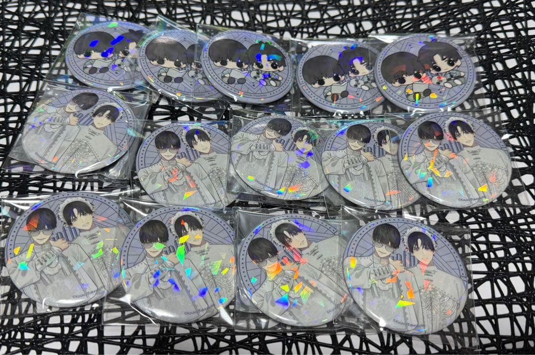 Qpa きゃらドリ 制服、深夜2時。 缶バッジ コウキ。