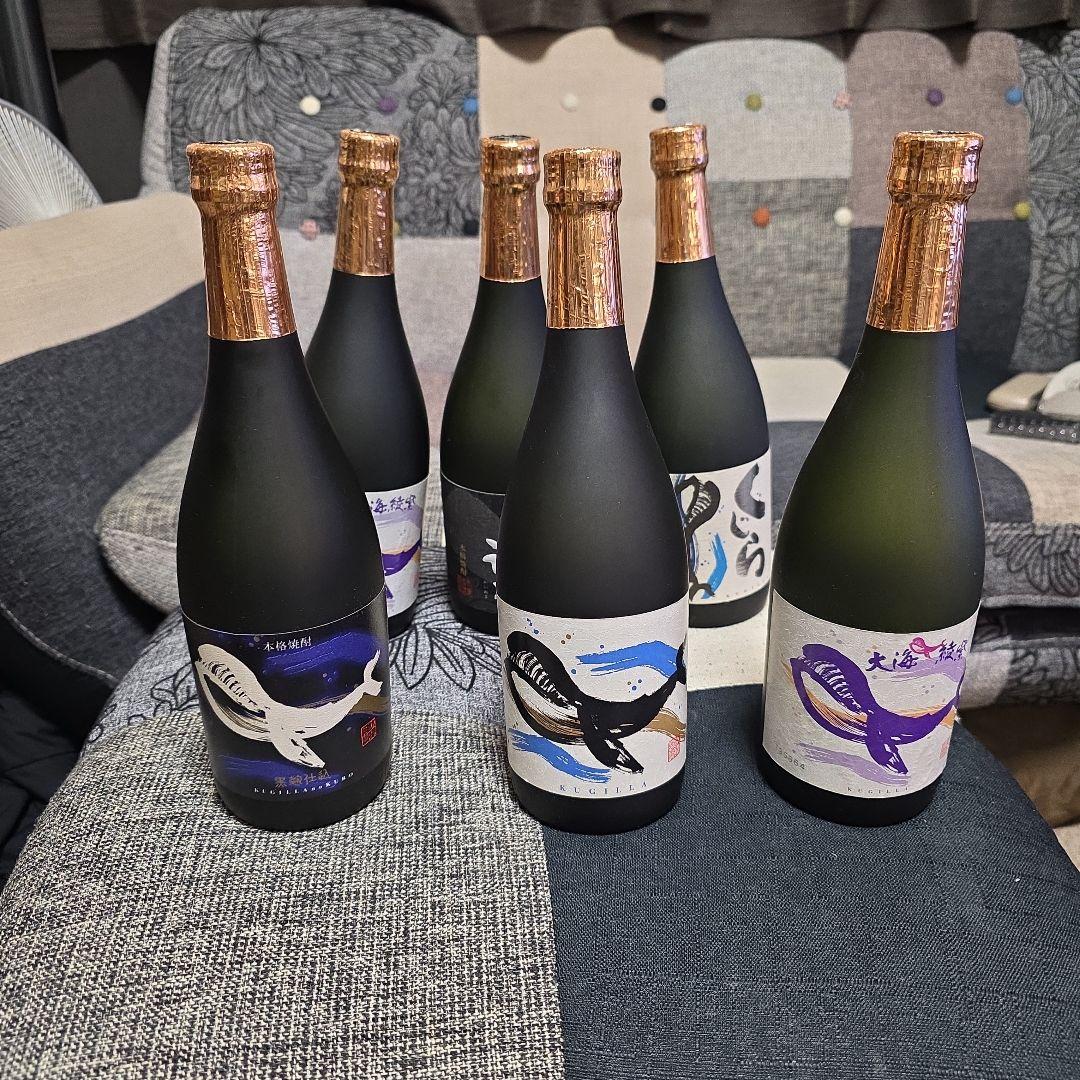 くじら　芋焼酎　6本セット