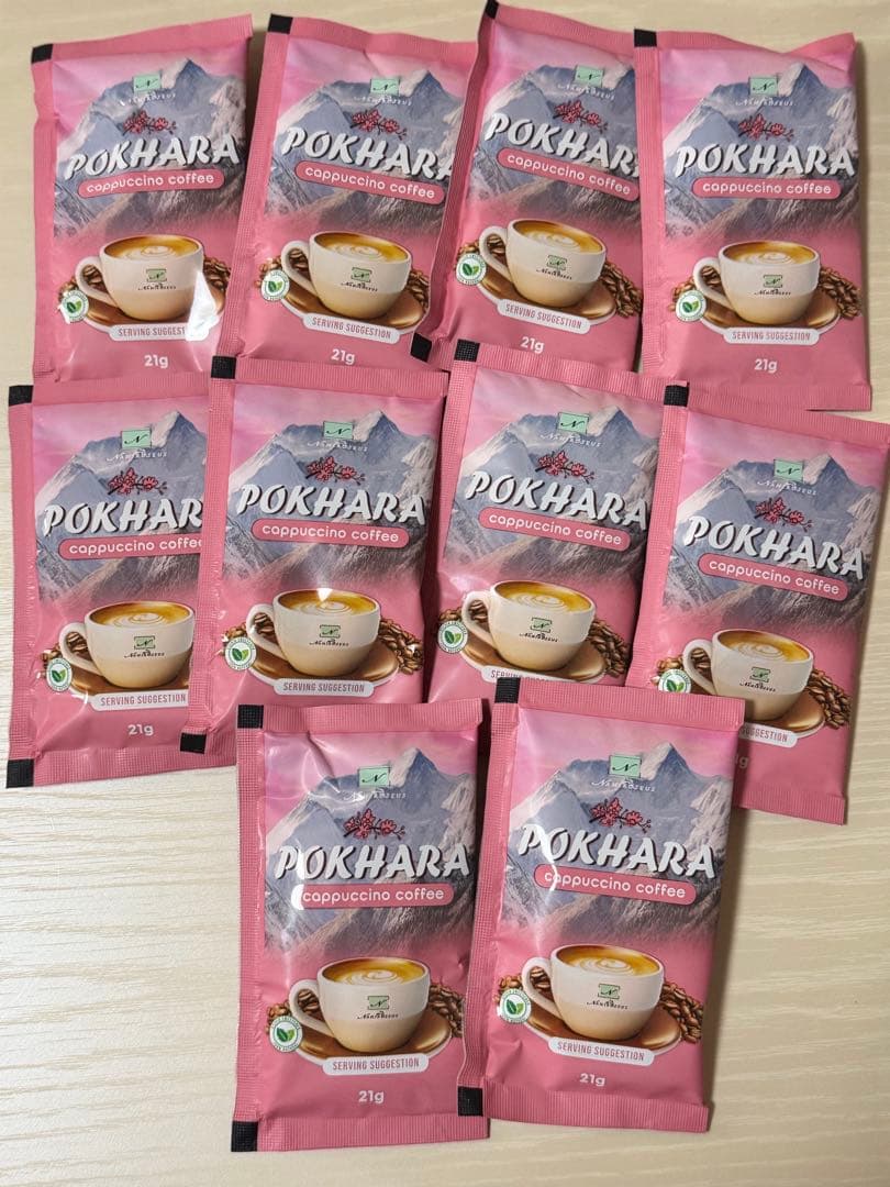 POKHARA カプチーノコーヒー