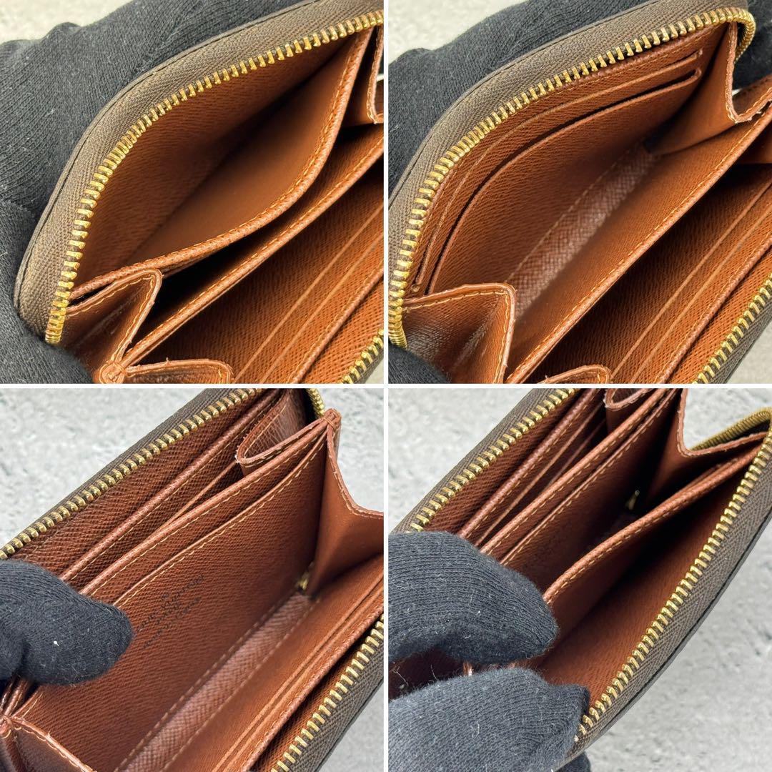 ICタグ ルイヴィトン モノグラム ジッピー パース カードケース　財布