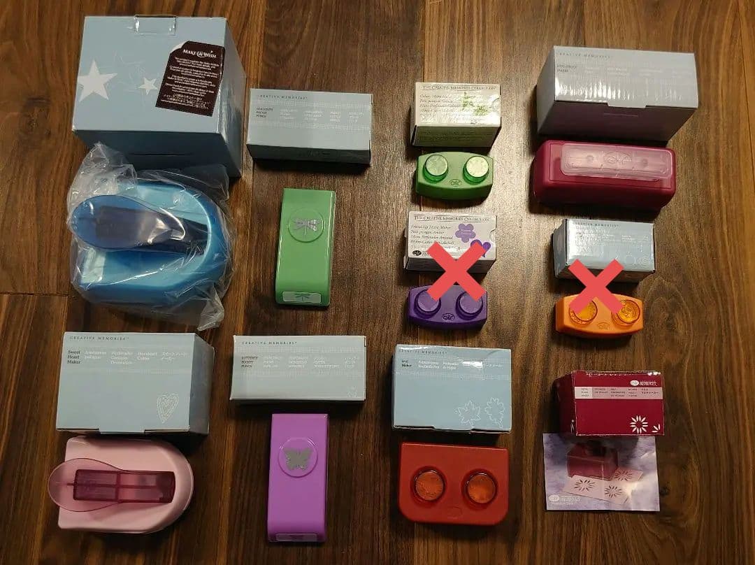 クリエイティブメモリーズ パンチ 8点セット