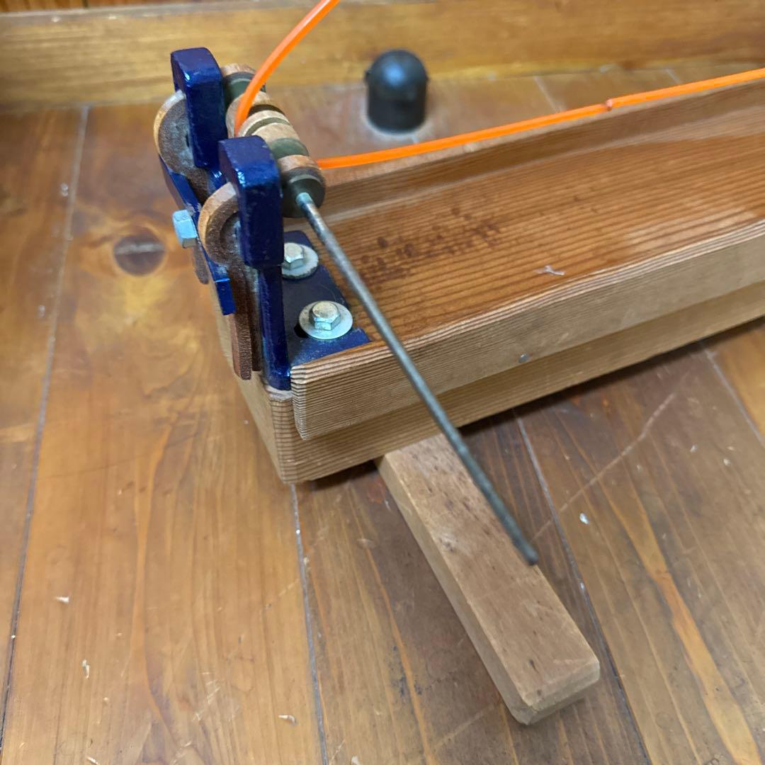 管巻器　板車管巻　稲垣機料　機織り道具