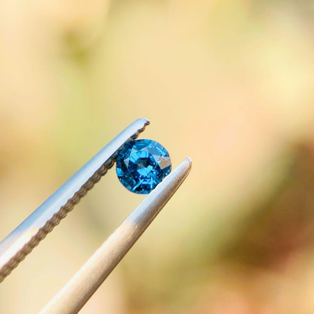 希少石　コバルトガーナイト　ルース　天然石リング　オーダーリング