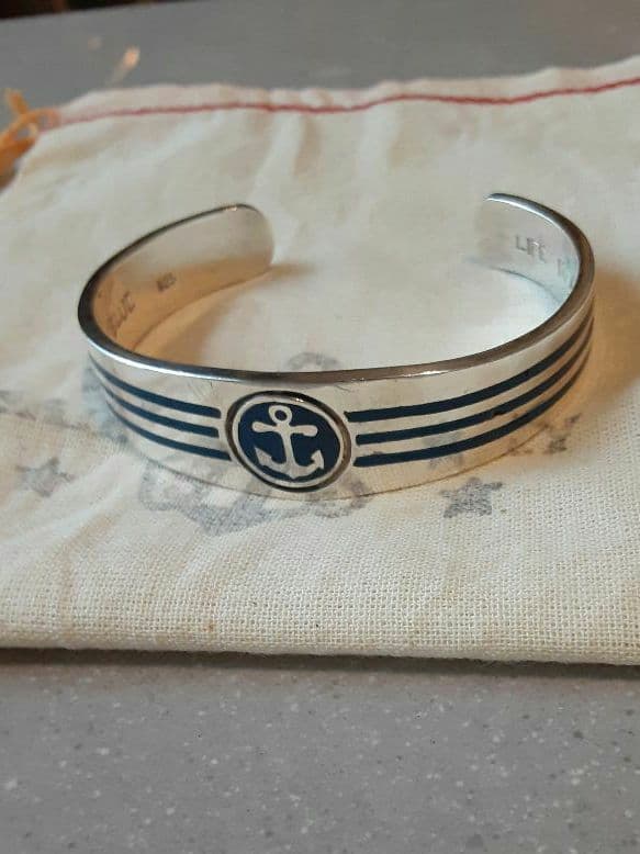 BLUE BLUE シルバー925バングル　ブレスレット