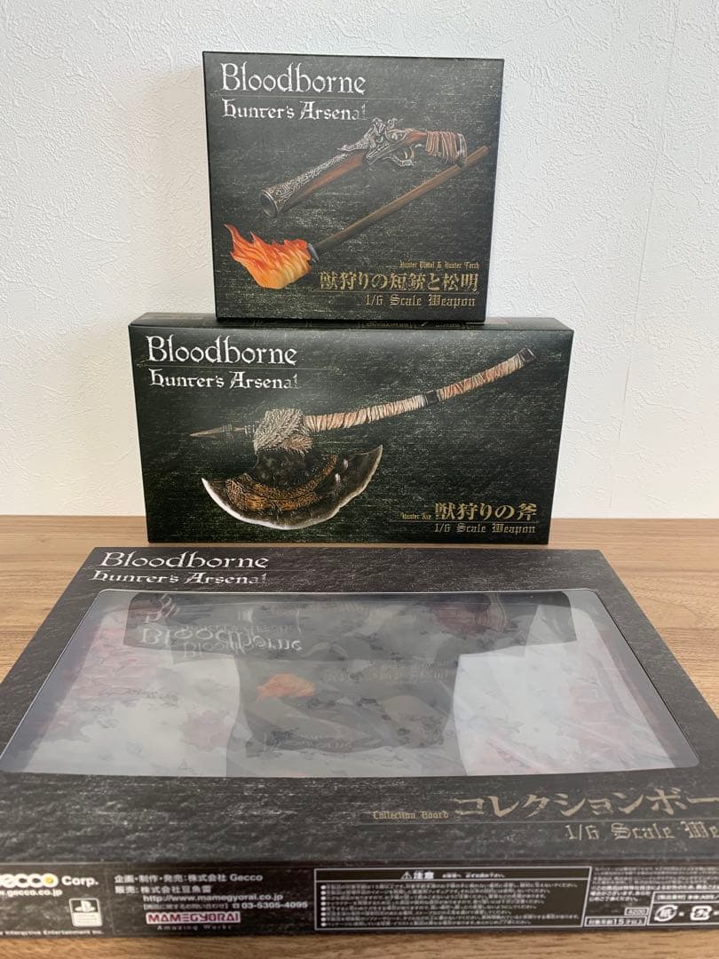 Bloodborne 獣狩りの斧 獣狩りの短銃と松明 コレクションボード