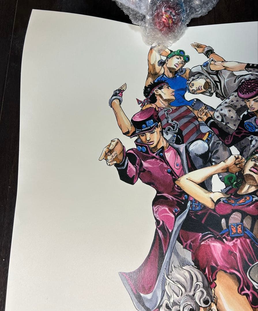 ジョジョの奇妙な冒険　ジョジョ展限定ポスター
