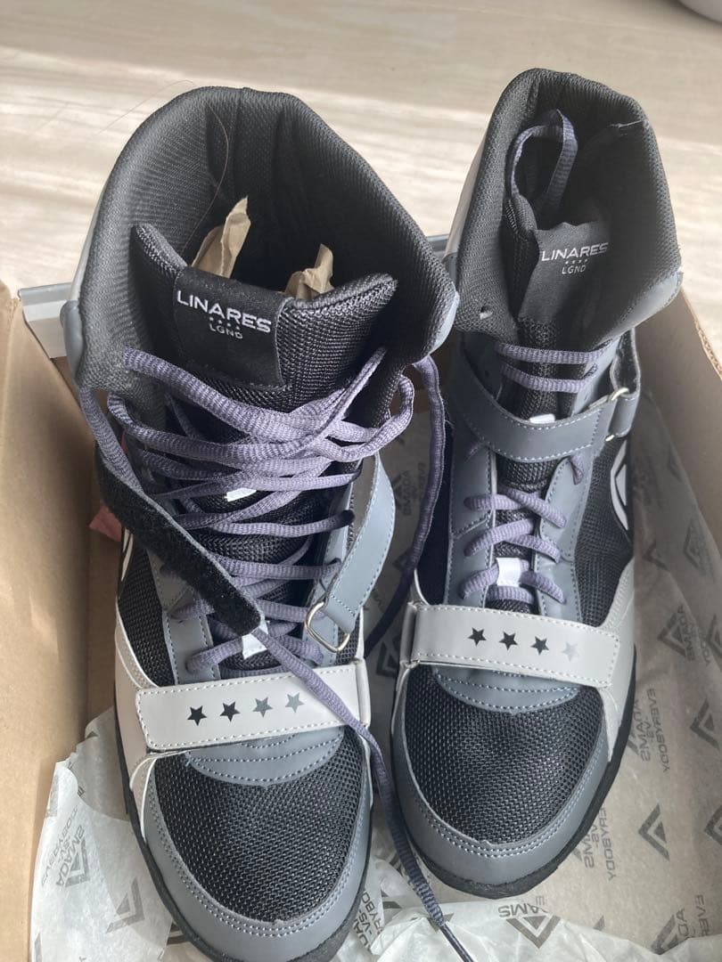 限定AdamsアダムスVプロ　リナレスモデル　ボクシングシューズ　27 新品