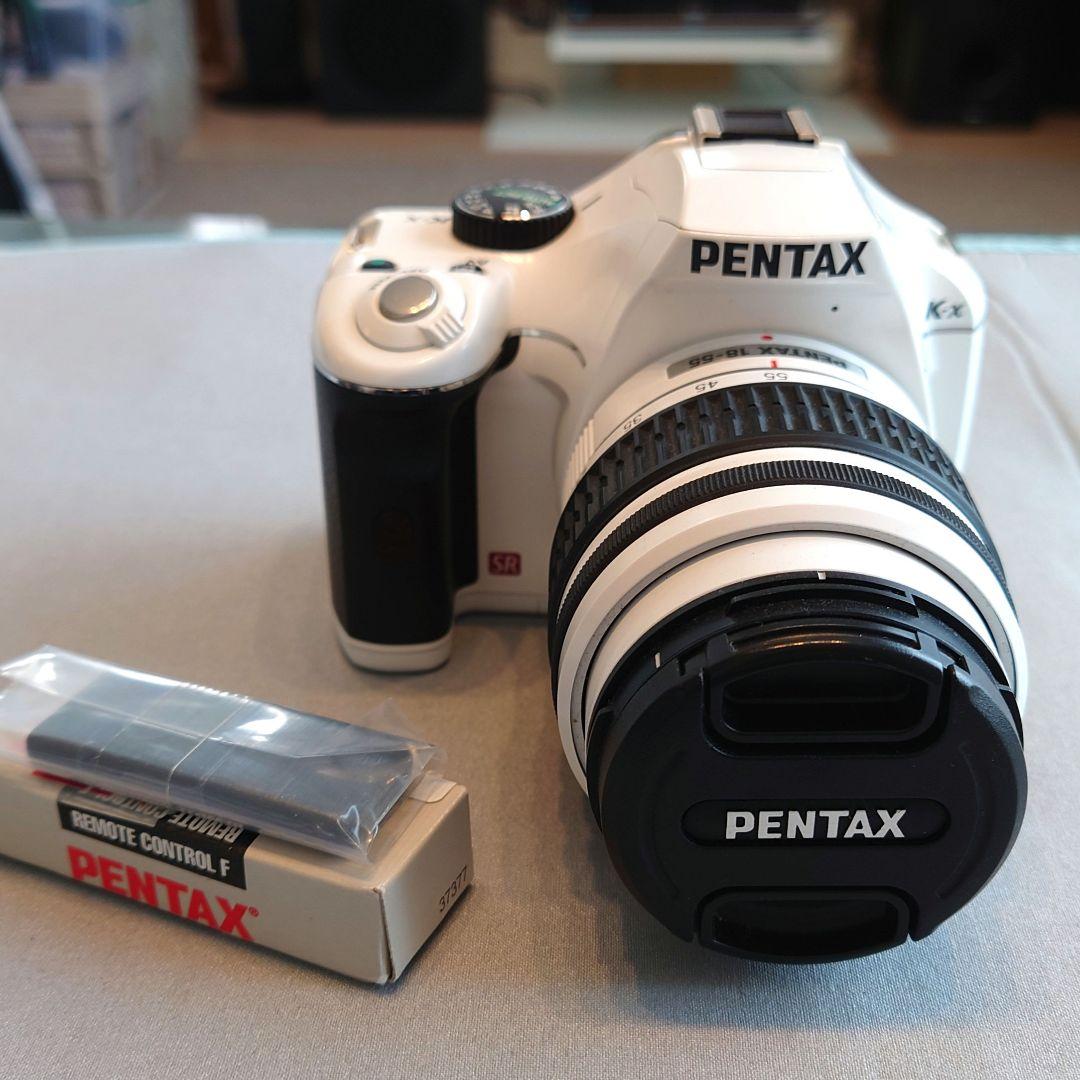 PENTAX K-x ホワイト シャッター約7500回 ※撮影時に汚れ写りあり