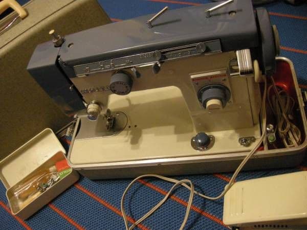 老舗WHITE社USAアメリカミシンビンテージ店舗補整リメイク