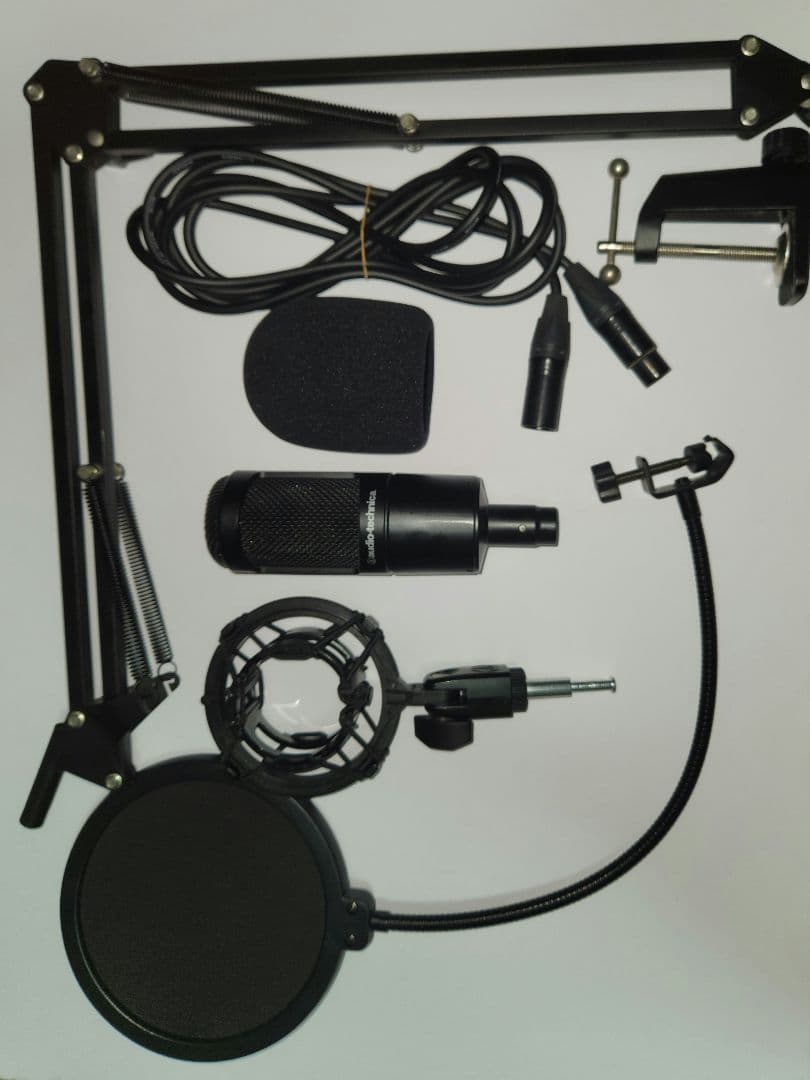 【みけ】audio-technica AT2035とYAMAHA AG03