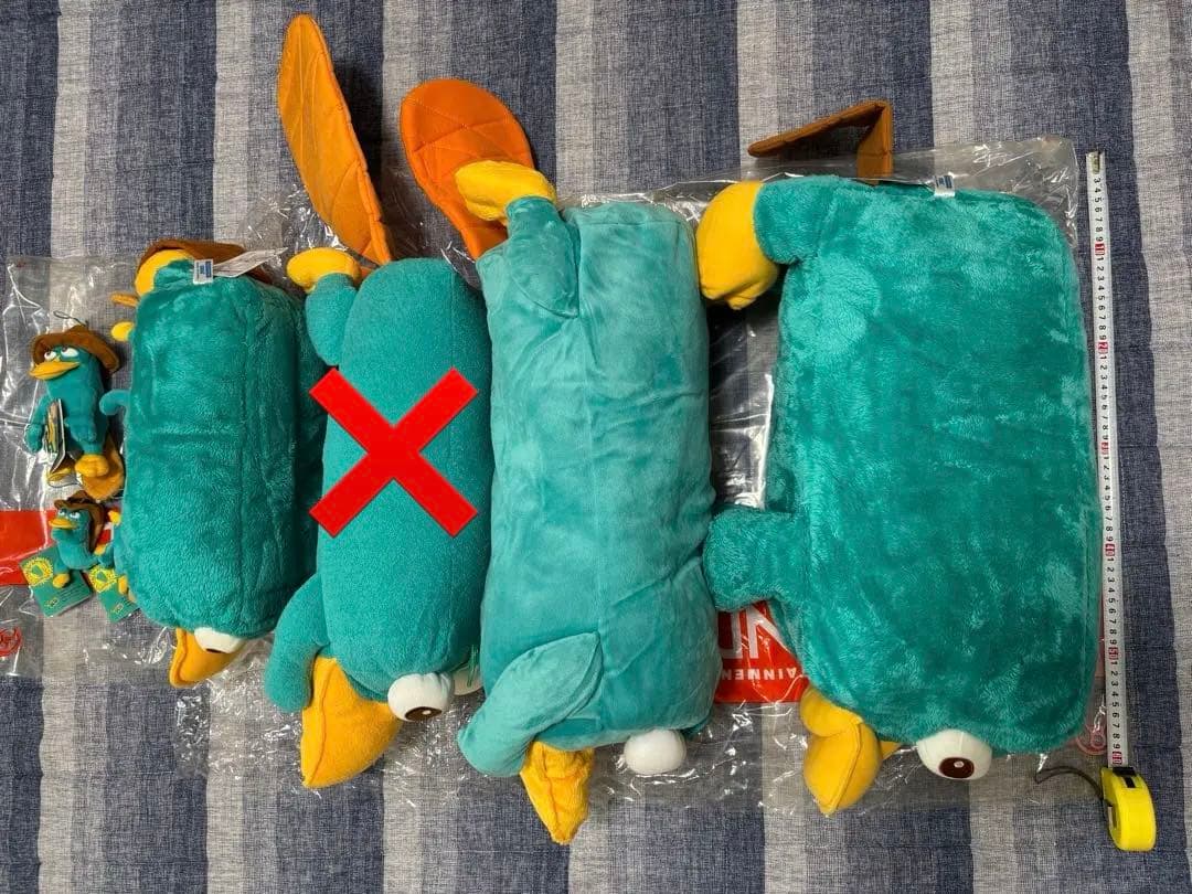 ☆8点セット☆フィニアスとファーブ エージェントP カモノハシペリー ぬいぐるみ