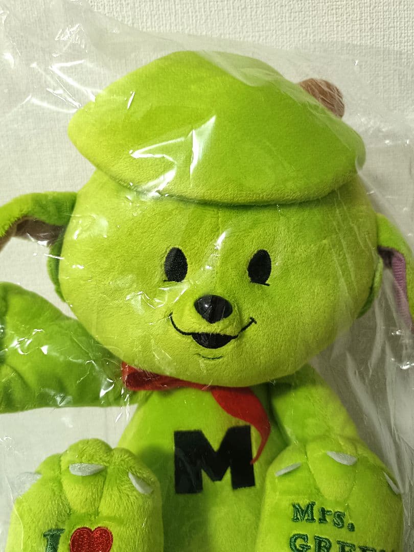 【お顔厳選】完売品★新品未開封★ミセスグリーンアップル★FC限定メメルぬいぐるみ
