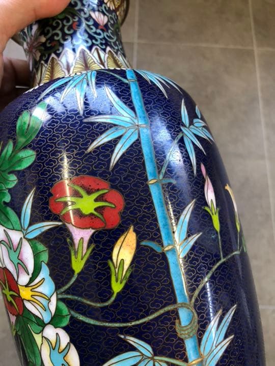 実売13万円？　花瓶　骨董品　中国　詳細不明