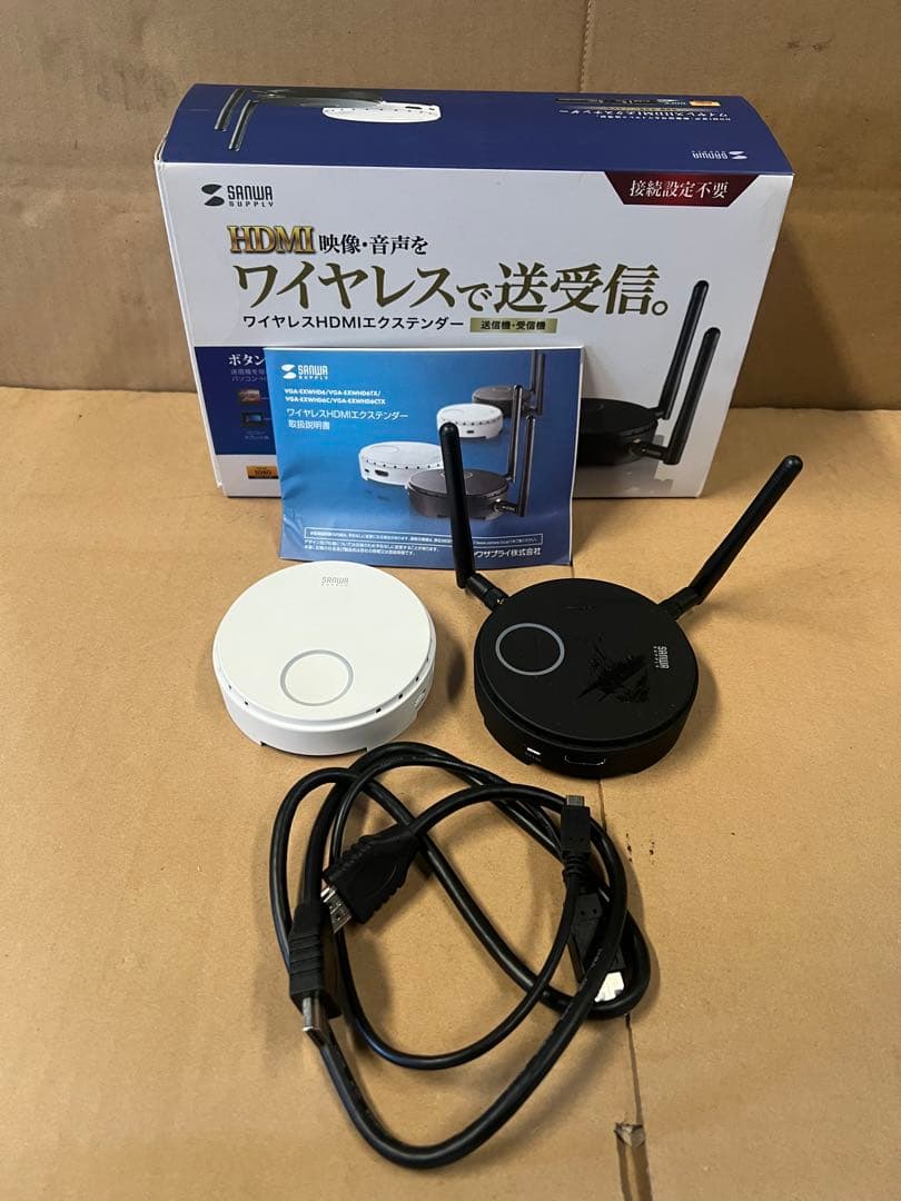 サンワサプライ ワイヤレスHDMIエクステンダー 受信機VGA-EXWHD6