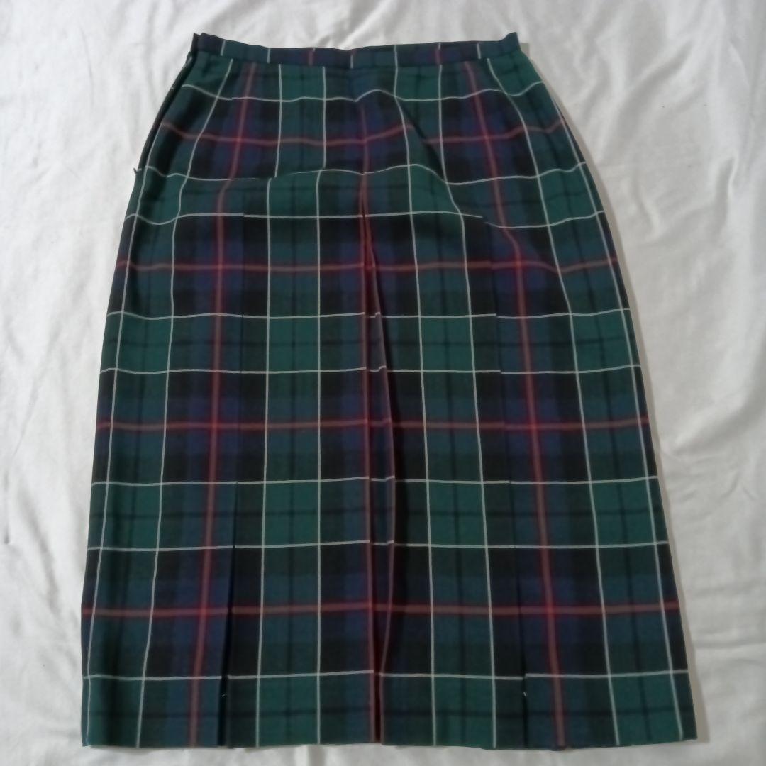 BURBERRYS 42 タータンチェック グリーン ほぼ未使用 Lサイズ 17