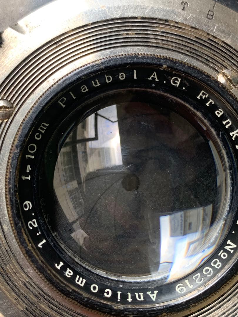 PLAUBEL Makina 69 中判蛇腹カメラ 10cm f2.9ジャンク品