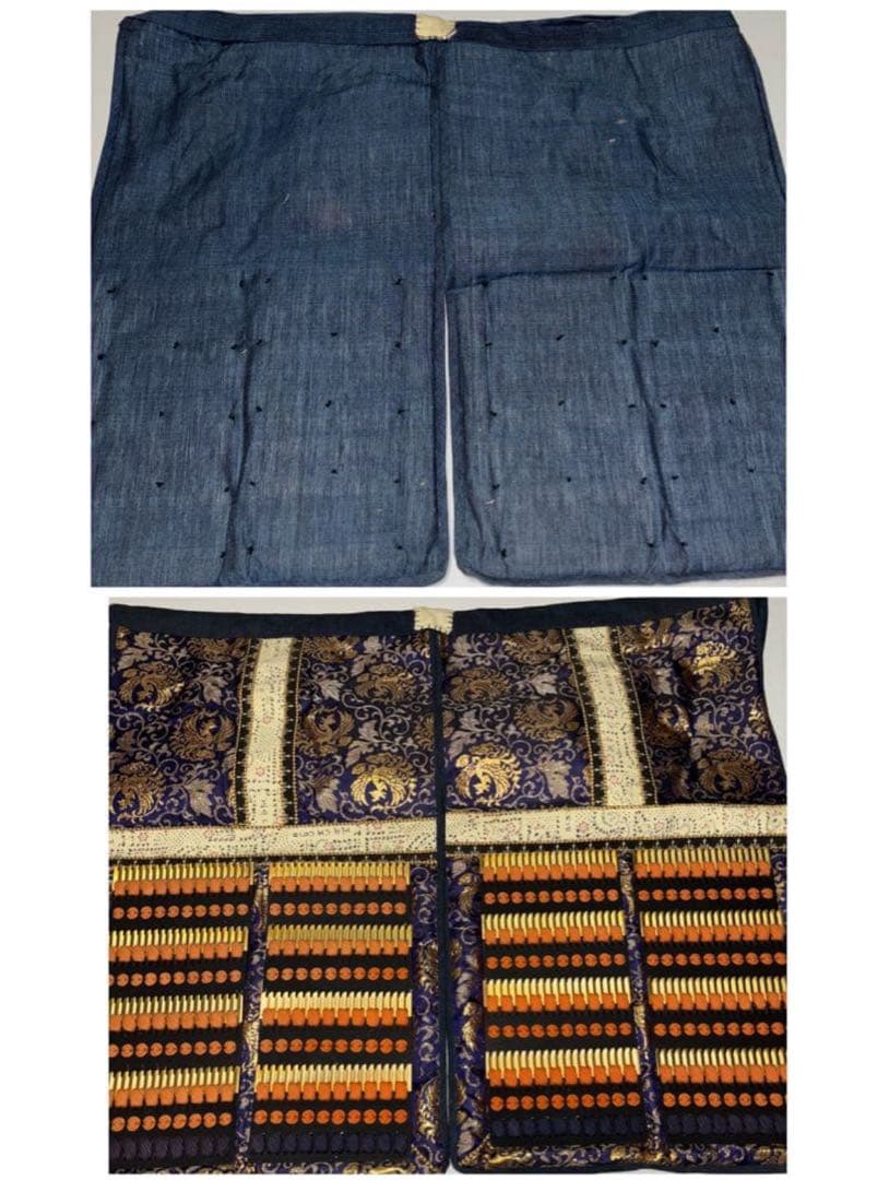 エリサ‼️美品！現代等身大甲冑　橙糸威黒桶胴具足